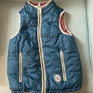 Horseware reversible kids vest.